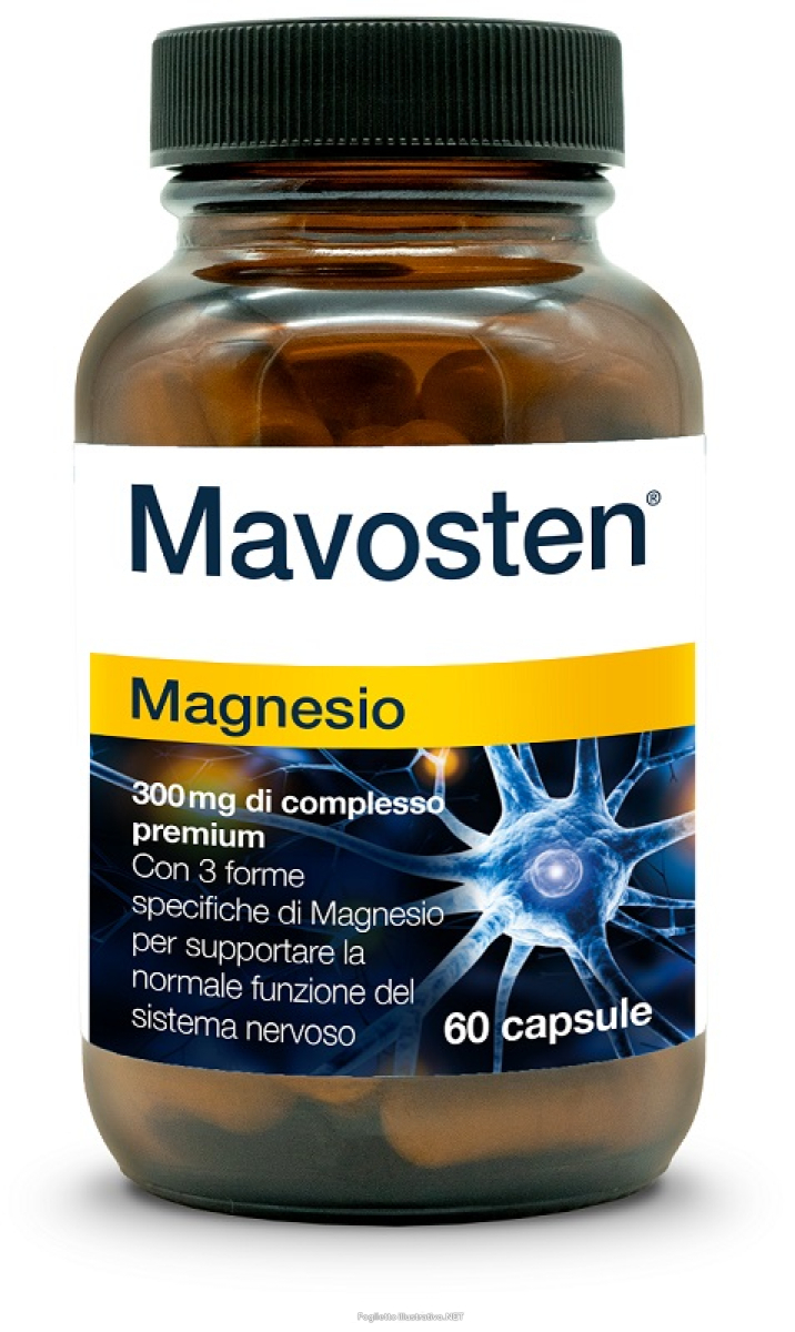 Cerca Offerte di mavosten magnesio integratore per supportare la normale funzione del sistema nervoso 60 capsule e acquista online