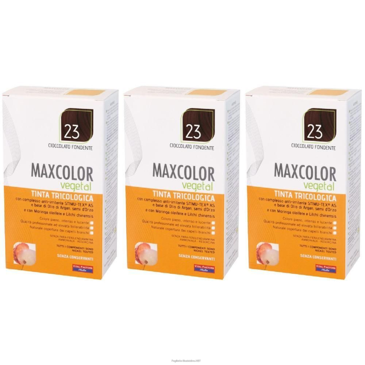 Cerca Offerte di max color vegetal 23 tintura 140 ml 3x140 ml e acquista online