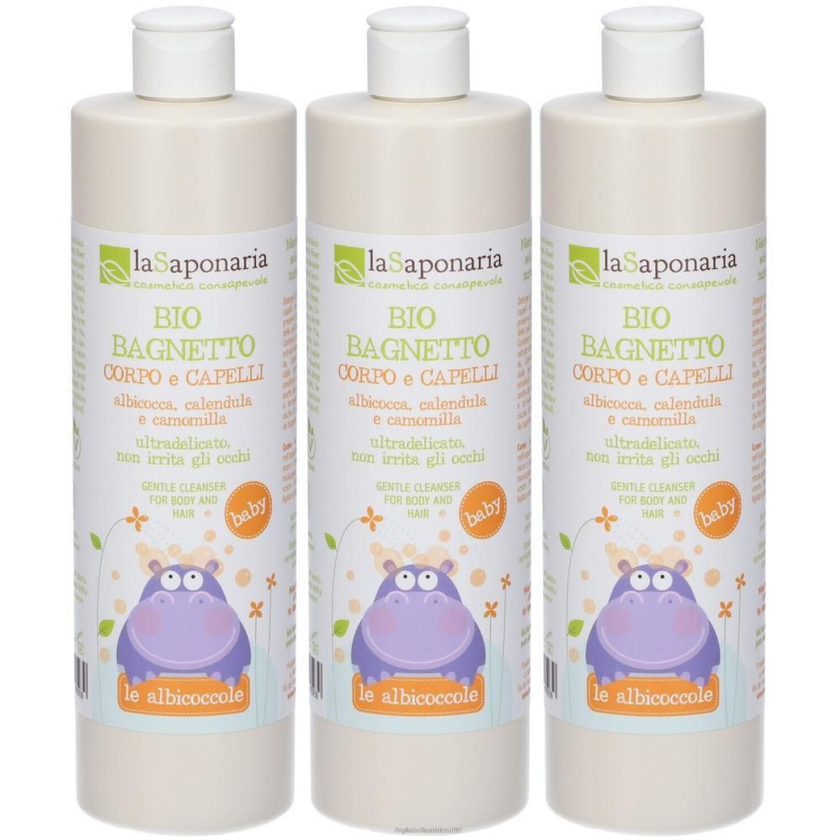 Cerca Offerte di maxi bio bagnetto corpo e capelli 3x500 ml e acquista online