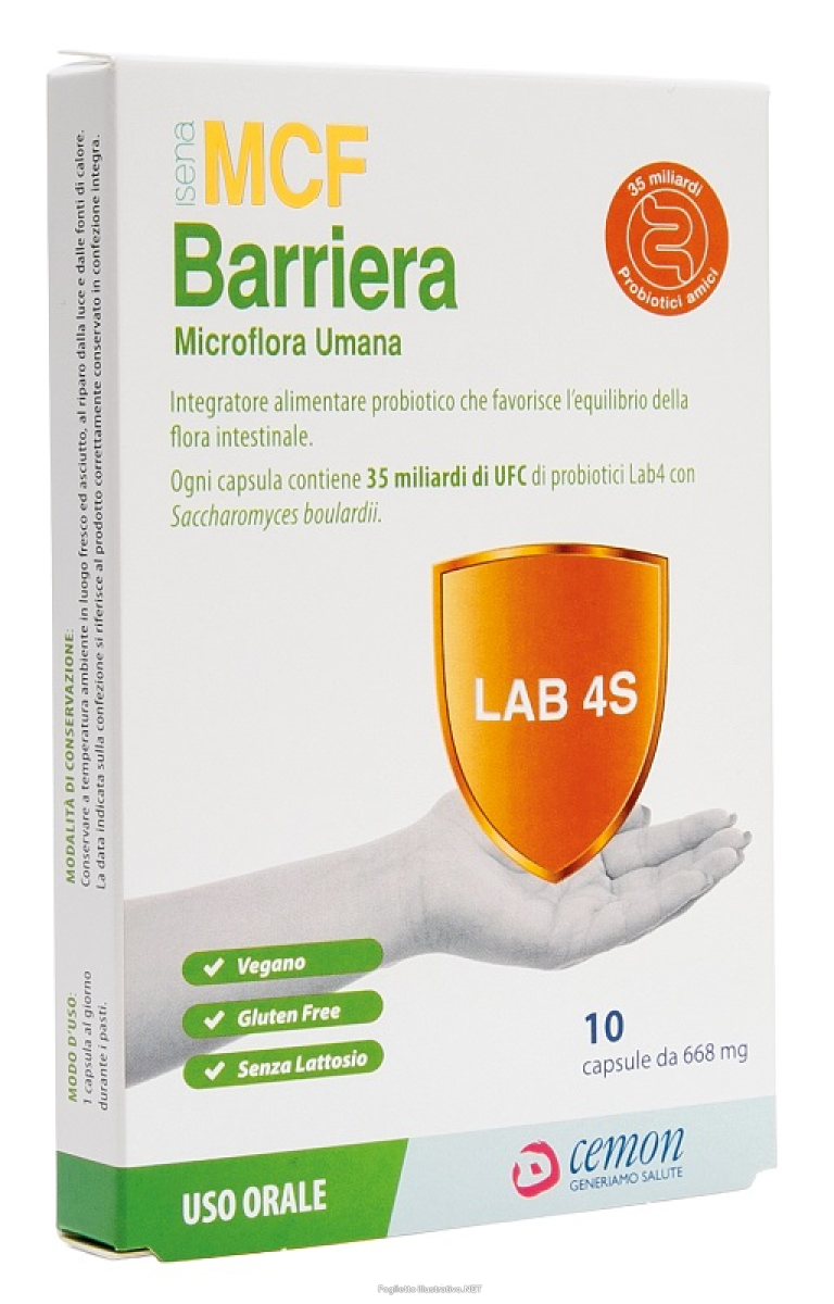 Cerca Offerte di mcf barriera 10 capsule senza glutine e lattosio e acquista online