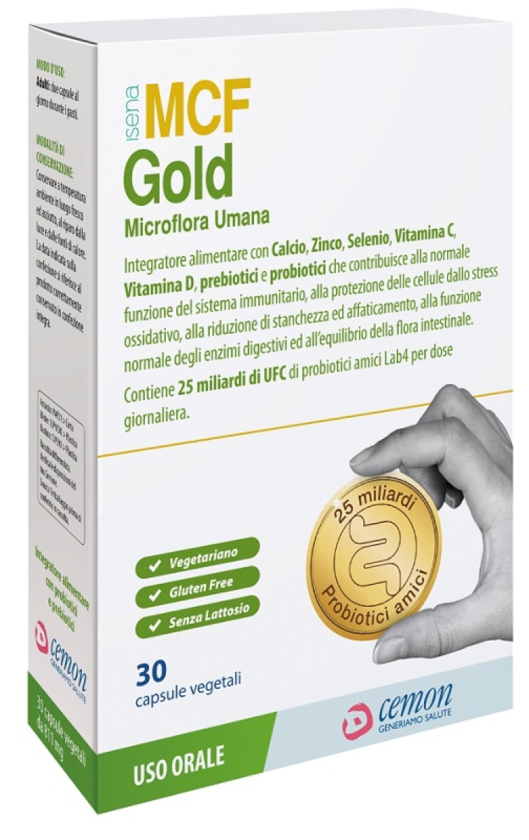 Cerca Offerte di Mcf gold integratore probiotico con vitamine e minerali 30 capsule e acquista online