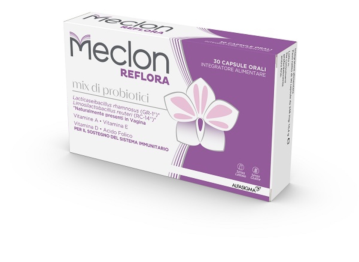 Cerca Offerte di Meclon reflora mix di probiotici integratore per il benessere intimo della donna 30 capsule orali e acquista online