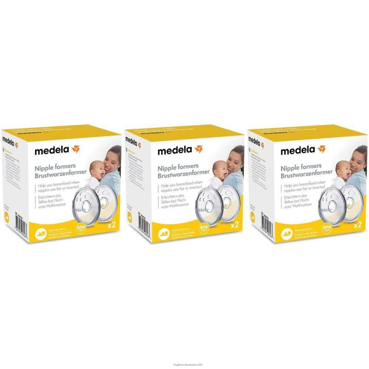 Cerca Offerte di medela modellatore capezzolo 3x2 st e acquista online