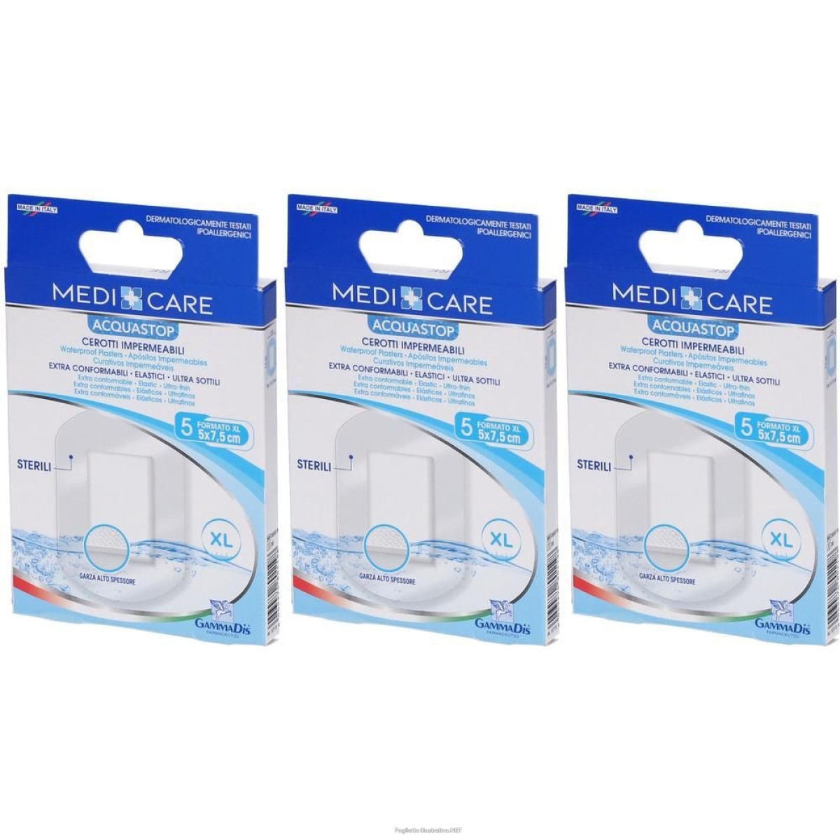 Cerca Offerte di medicare aquastop cerotto impermeabile 5 x7,5 cm pezzi 3x5 pz cerott e acquista online