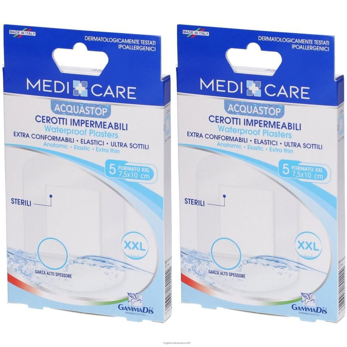 Cerca Offerte di medicare aquastop cerotto impermeabile 7,5 x 10 cm 5 pezzi 2x5 st e acquista online