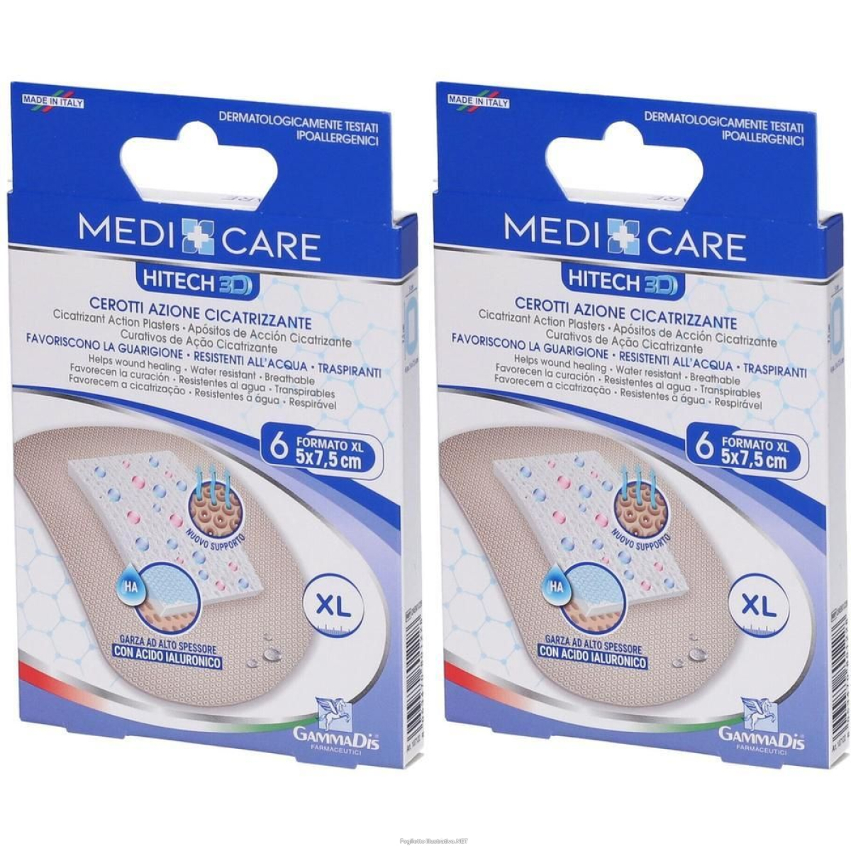 Cerca Offerte di medicare cerotto azione cicatrizzante 5 x7,5 cm 6 pezzi 2x6 st e acquista online