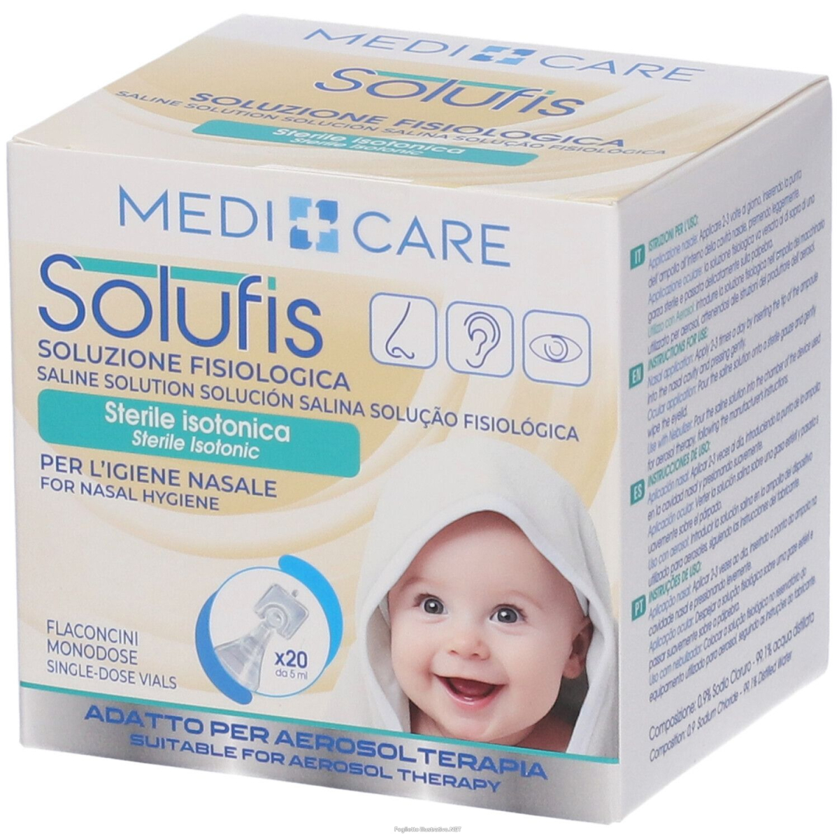 Cerca Offerte di medicare solufis soluzione fisiologica sterile isotonica 20 pz soluzio e acquista online