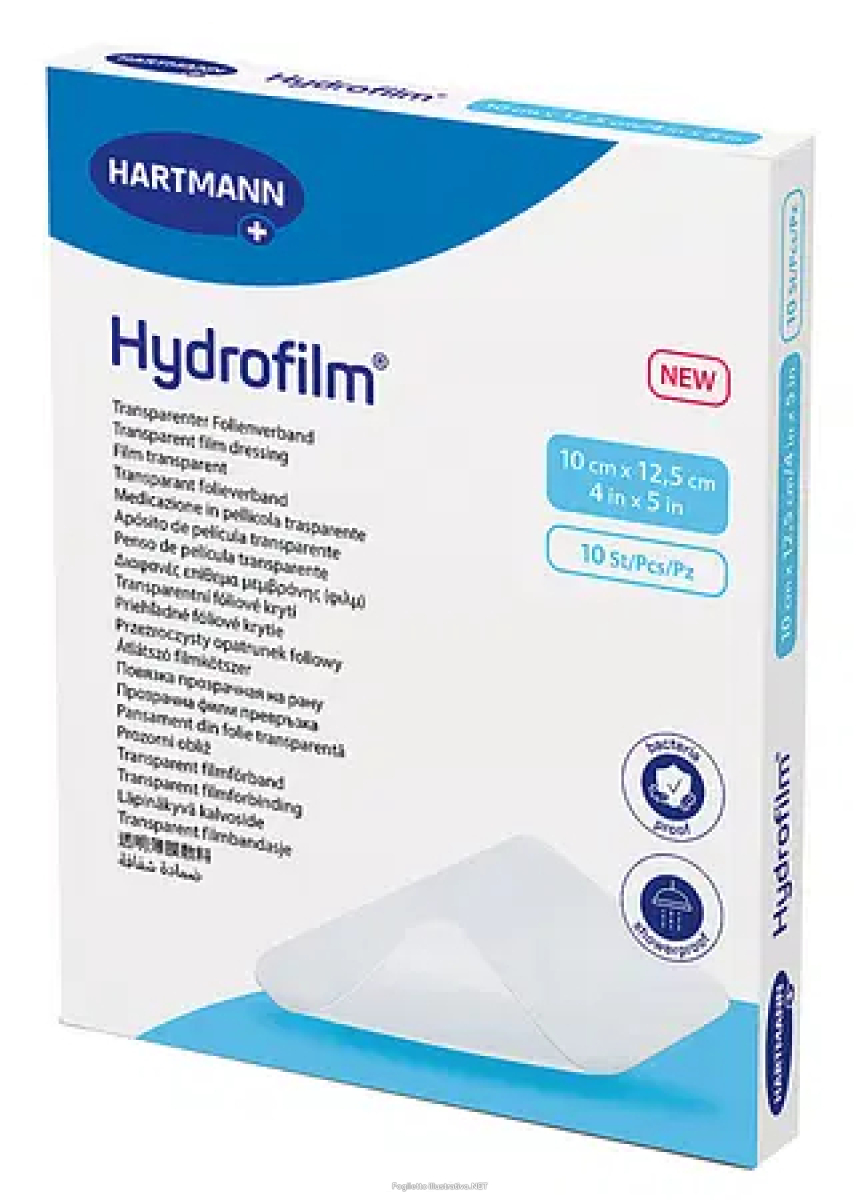 Cerca Offerte di medicazione adesiva trasparente in poliuretano hydrofilm 10x12,5cm 10 pezzi e acquista online