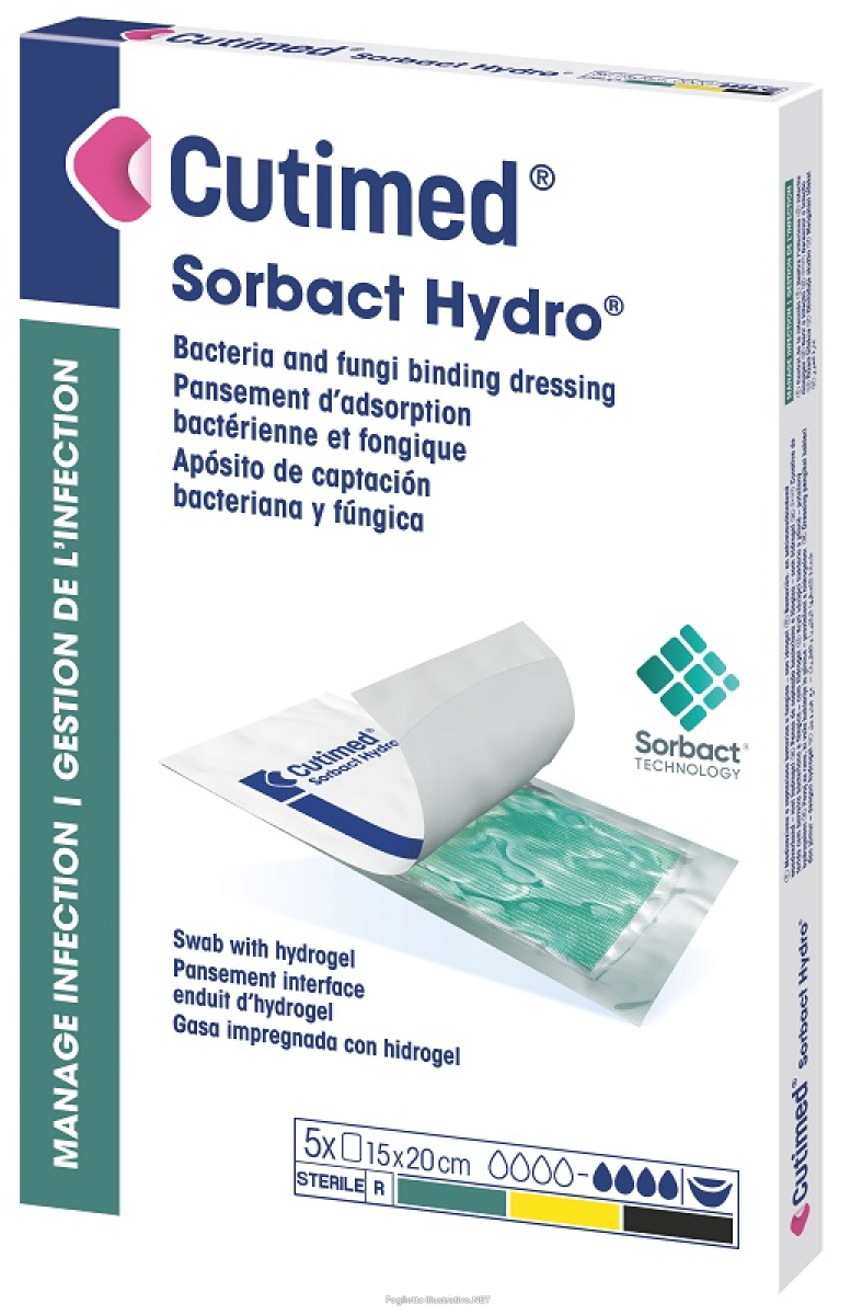 Cerca Offerte di medicazione idrofobica cutimed sorbact ribbon 7,5x7,5 cm 10 pezzi e acquista online