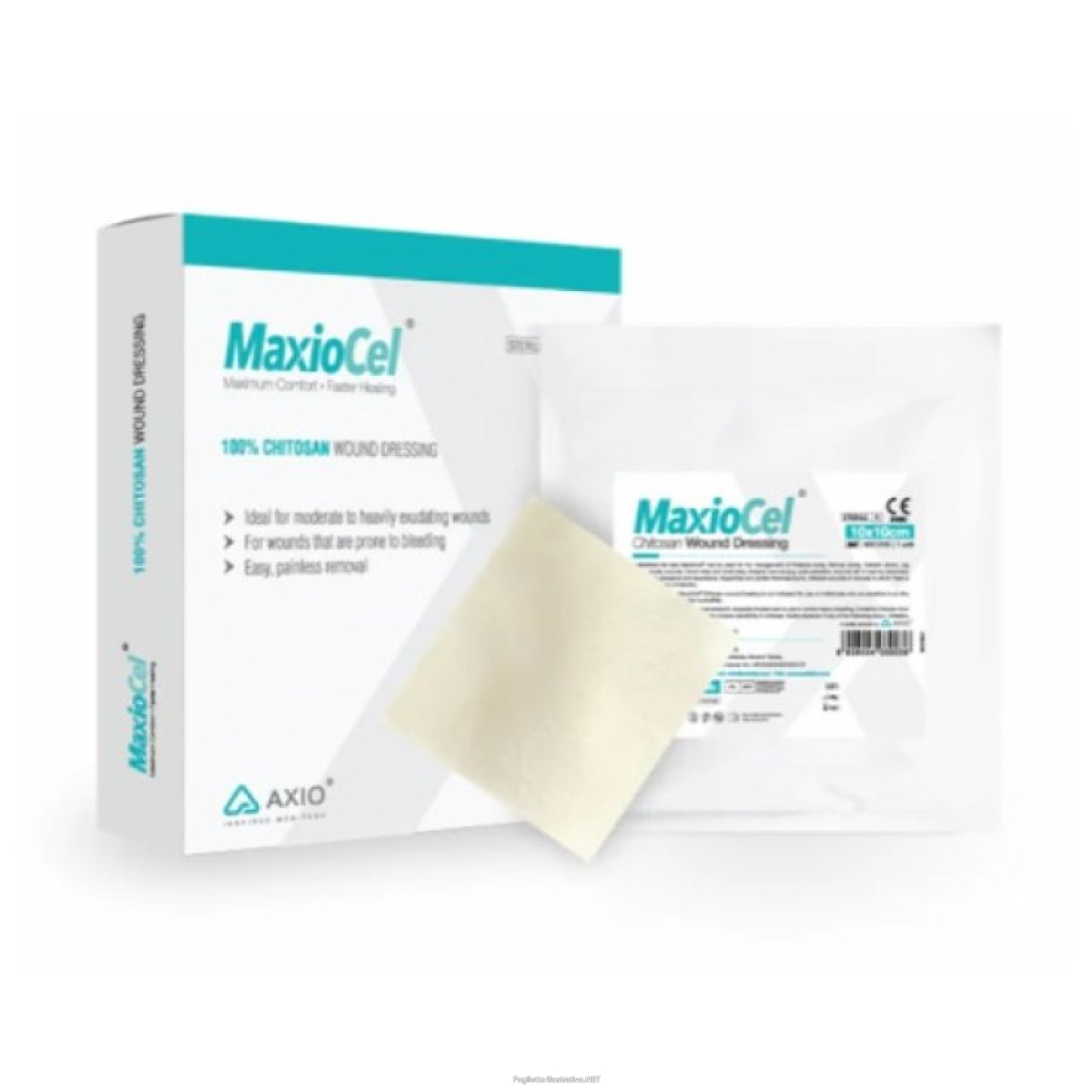 Cerca Offerte di medicazione in fibre gelificanti in chitosano maxiocel 5x5 cm 10 pezzi e acquista online