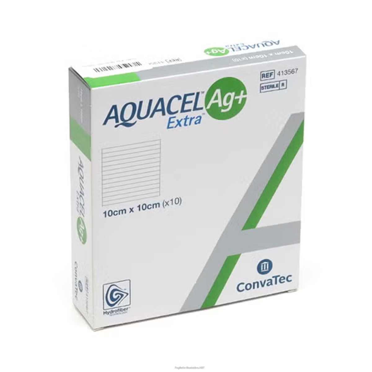 Cerca Offerte di medicazione in hydrofiber e ioni argento aquacel ag+ extra 10x10 cm 10 pezzi e acquista online