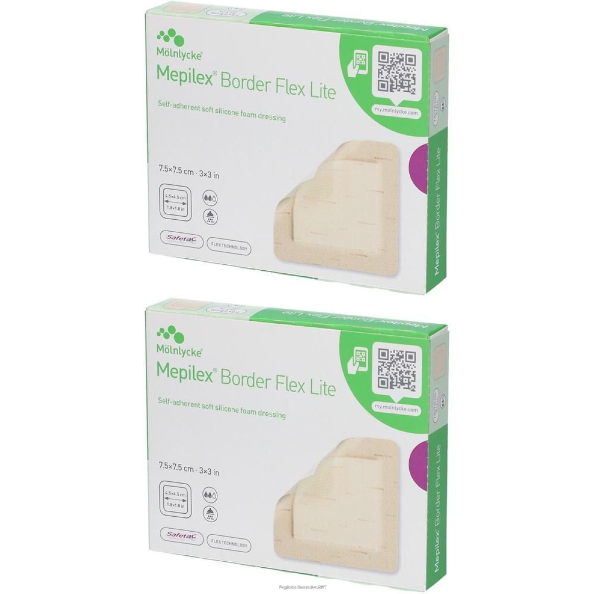 Cerca Offerte di medicazione in schiuma di poliuretano mepilex border flex lite 7,5x7,5 e acquista online