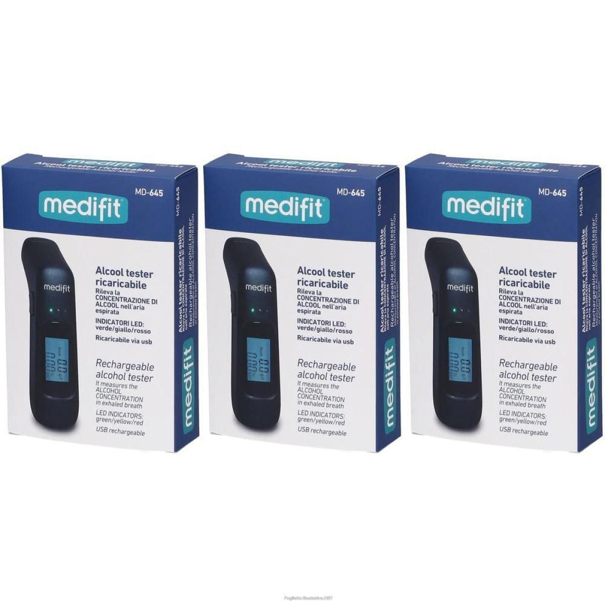 Cerca Offerte di medifit alcool tester ricaricabile 1 st e acquista online