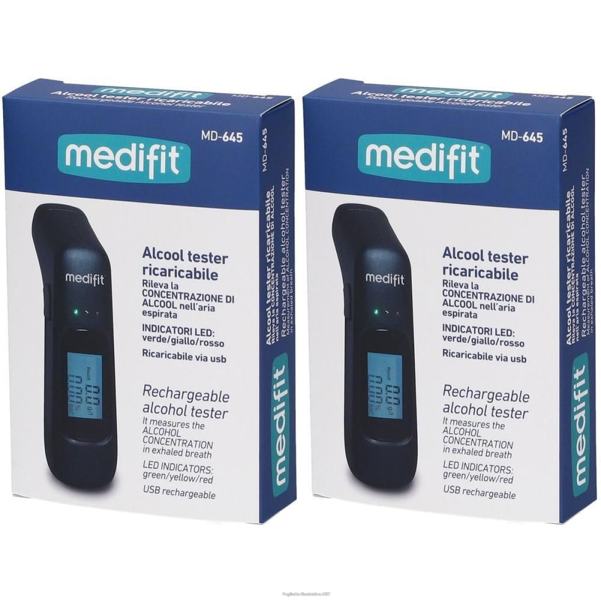 Cerca Offerte di medifit alcool tester ricaricabile 1 st e acquista online