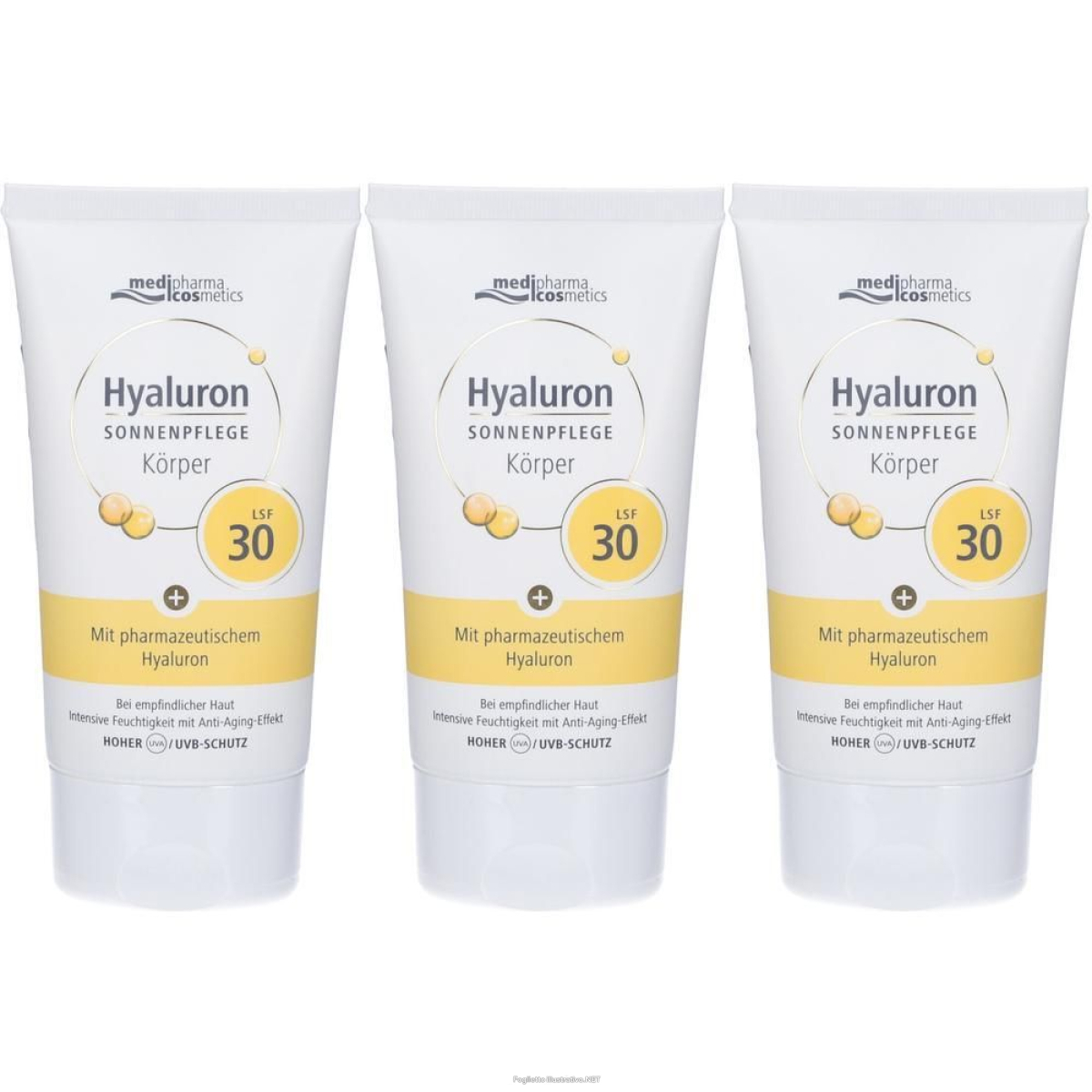 Cerca Offerte di medipharma hyaluron crema solare corpo spf30 3x150 ml e acquista online