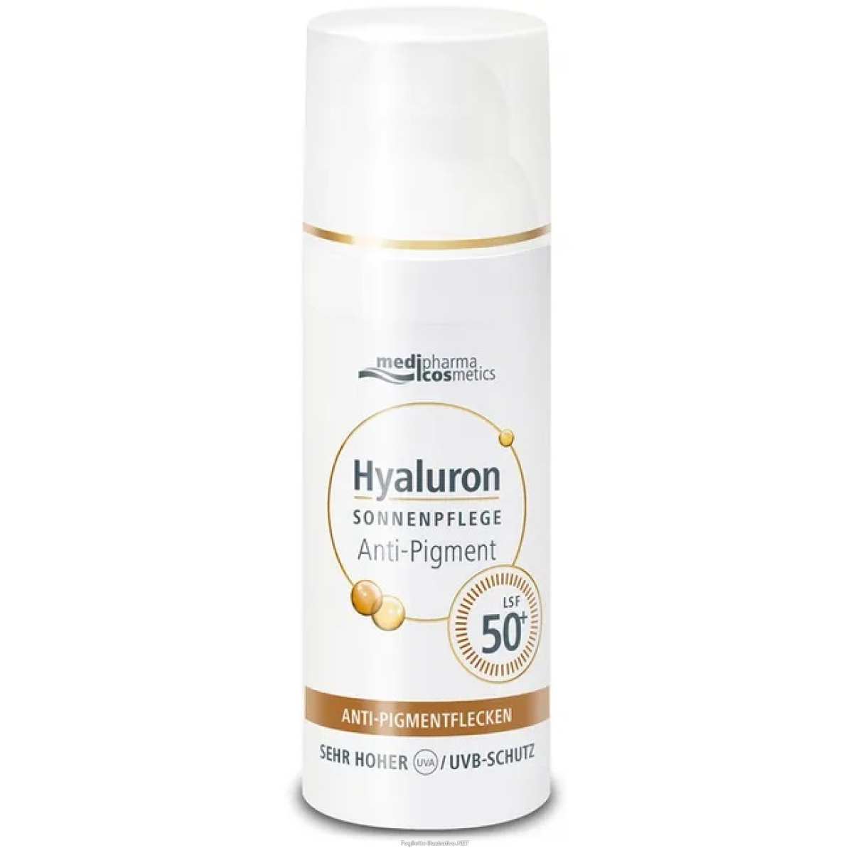 Cerca Offerte di medipharma hyaluron crema solare viso anti-pigmentazione spf50+ 50 ml e acquista online