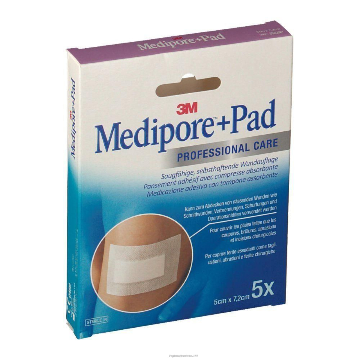 Cerca Offerte di medipore+pad 5 cm x 7,2 7x5 pz cerotto e acquista online