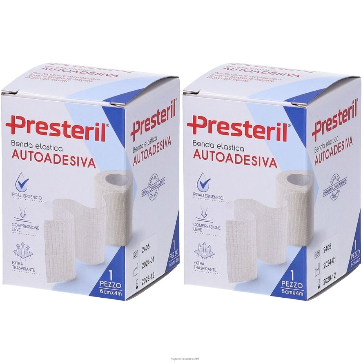 Cerca Offerte di medipresteril® benda autoadesiva compressione lieve 6 x 4 m set da 2 p e acquista online