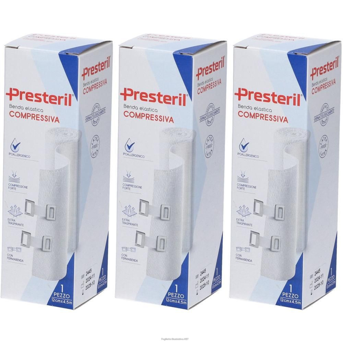 Cerca Offerte di medipresteril benda elastica compressiva 12cm x 4,5m 3x1 st e acquista online