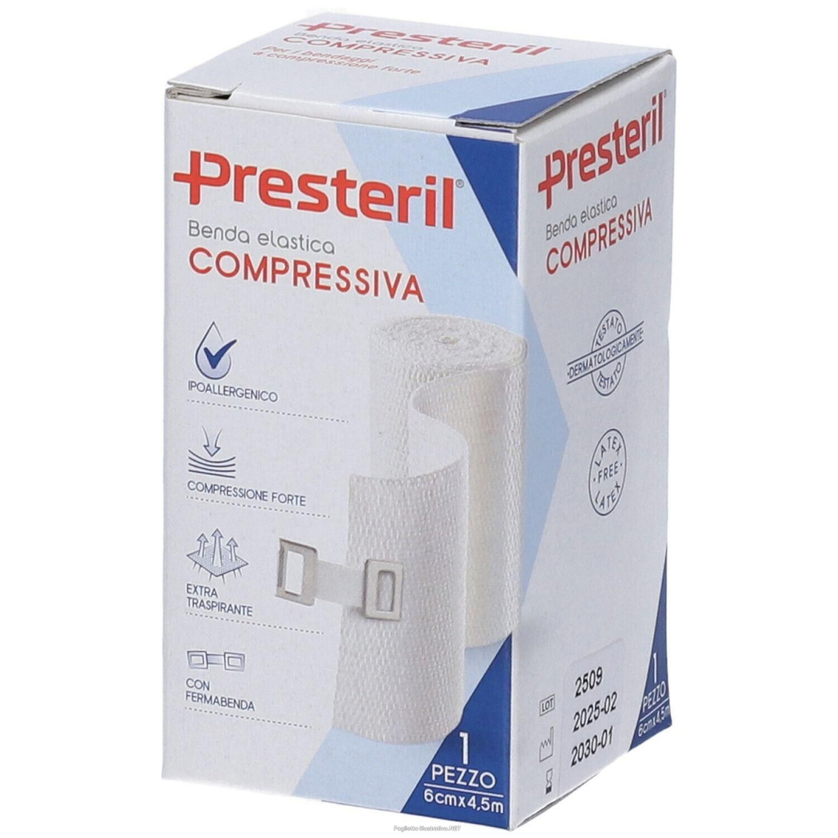 Cerca Offerte di medipresteril benda elastica compressiva 6 cm x 4,5 m 4x1 pz bendaggio e acquista online