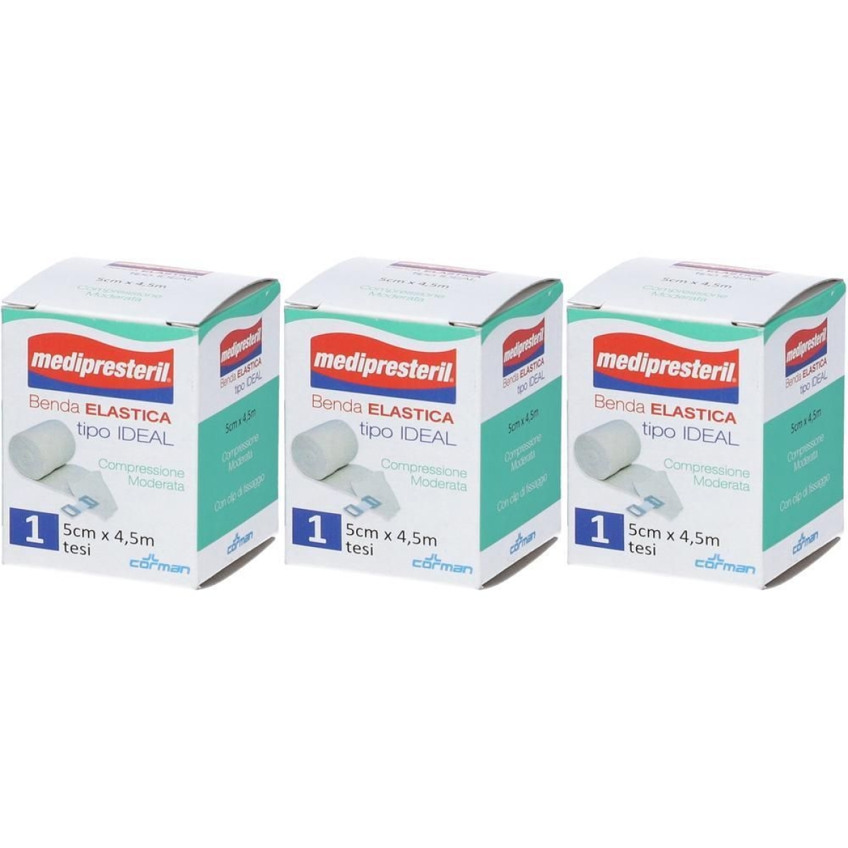 Cerca Offerte di Medipresteril benda elastica tipo ideal compressione moderata 5 cm x 4 e acquista online