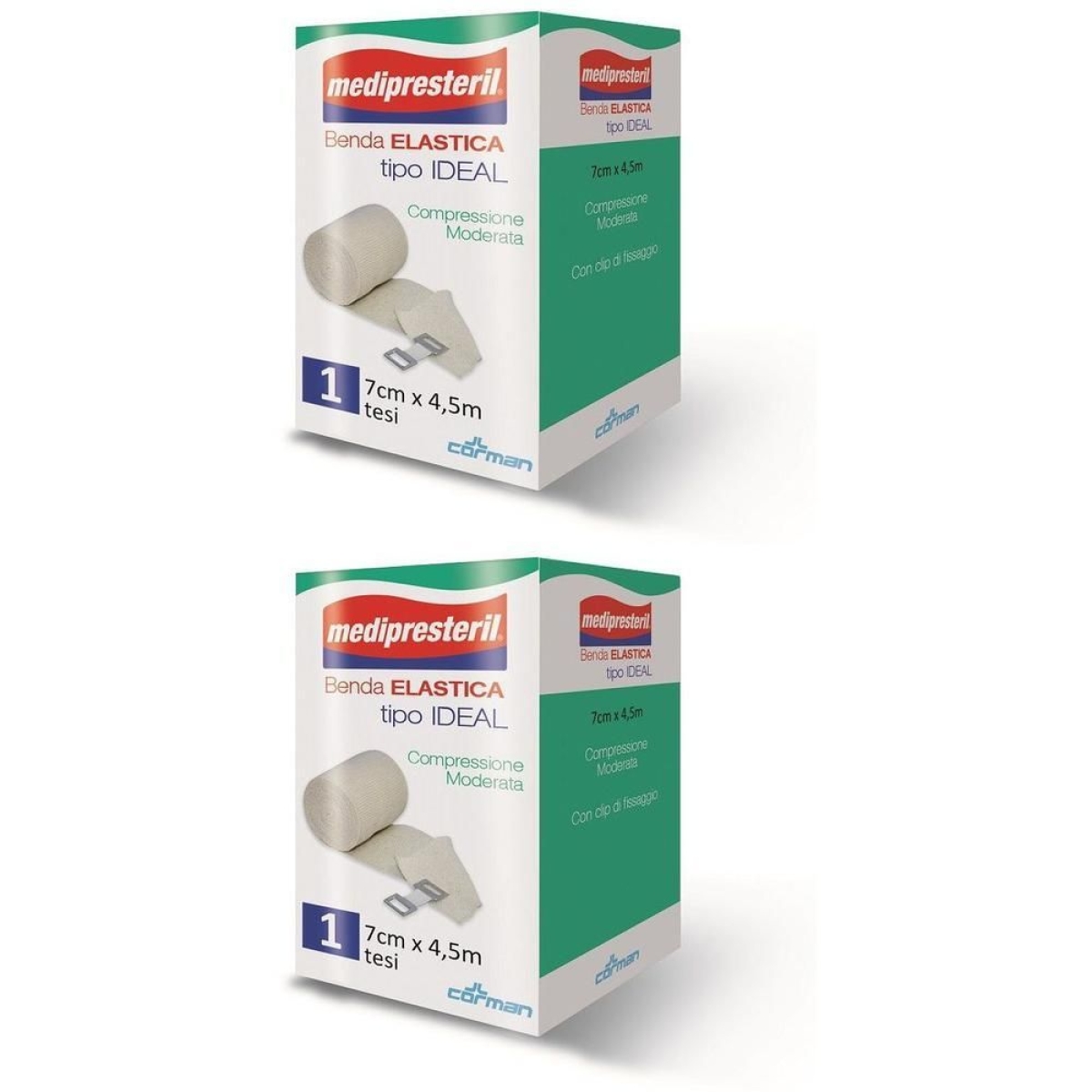 Cerca Offerte di Medipresteril benda elastica tipo ideal compressione moderata 7 cm x 4 e acquista online