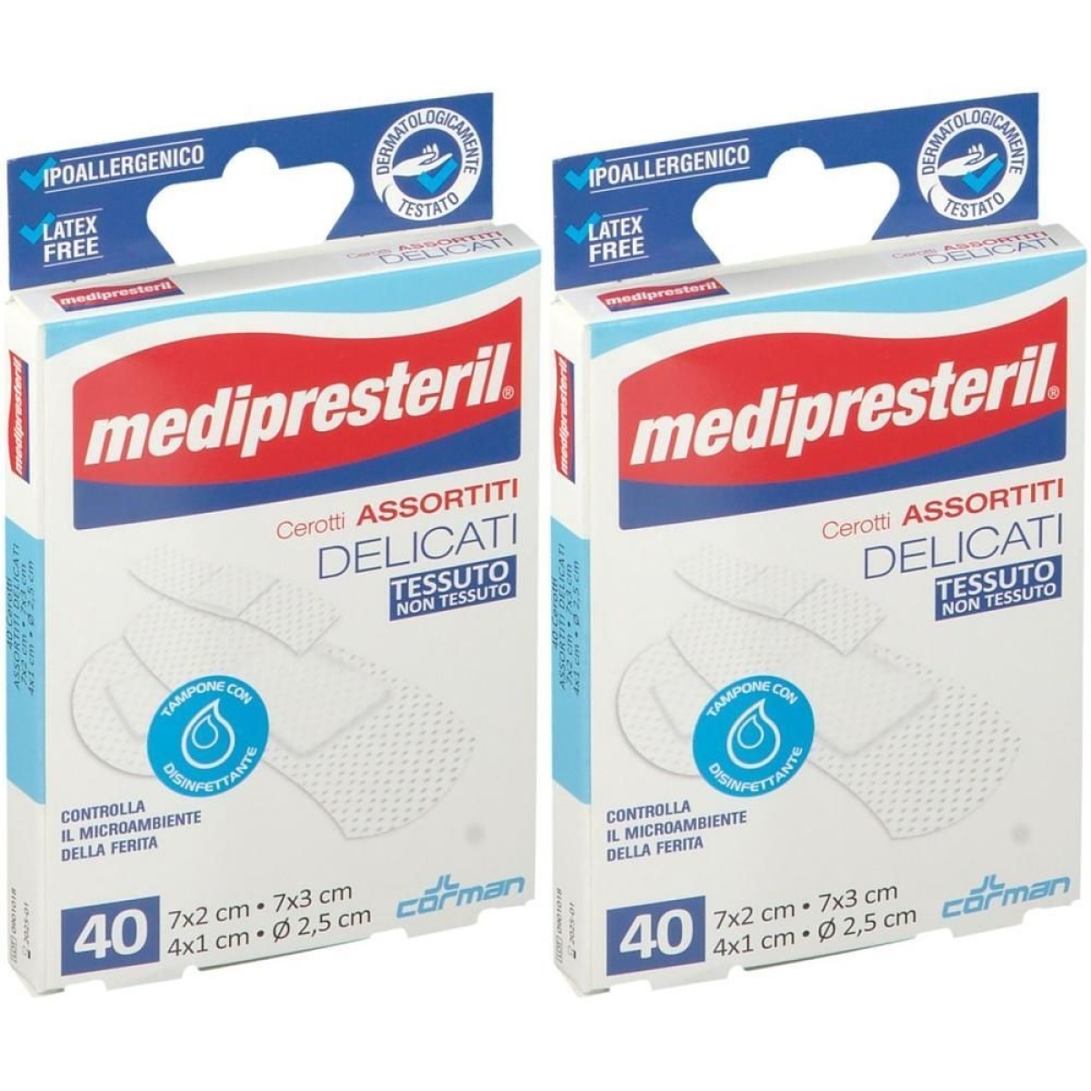 Cerca Offerte di medipresteril® cerotti assortiti delicati 2x40 pz cerotto e acquista online