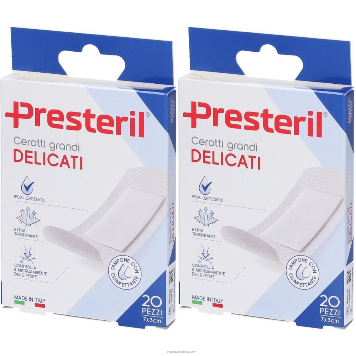 Cerca Offerte di medipresteril® cerotti grandi delicati 7 cm x 3 2x20 pz cerotto e acquista online