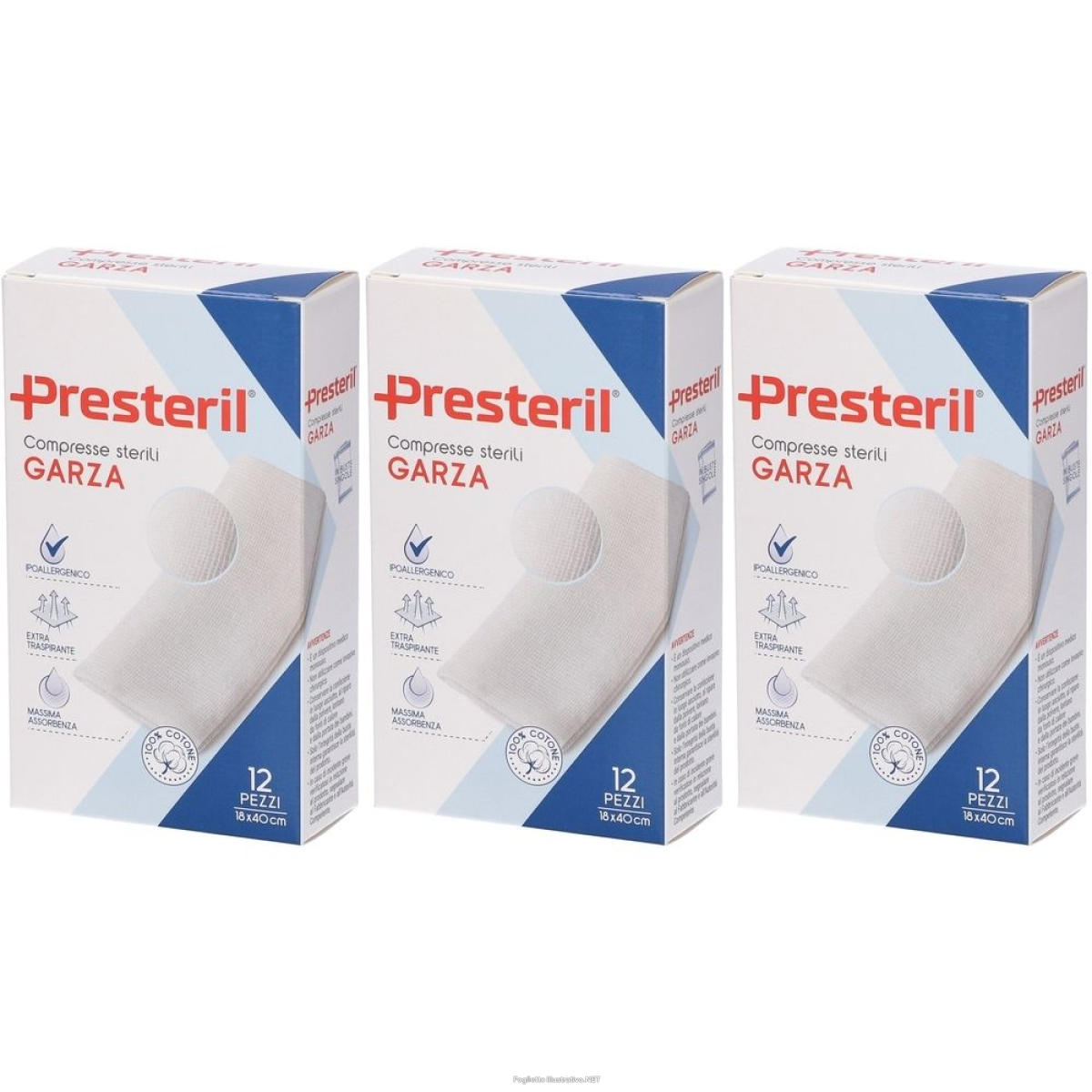Cerca Offerte di medipresteril compresse di garza sterili set da 3 3x12 pz e acquista online