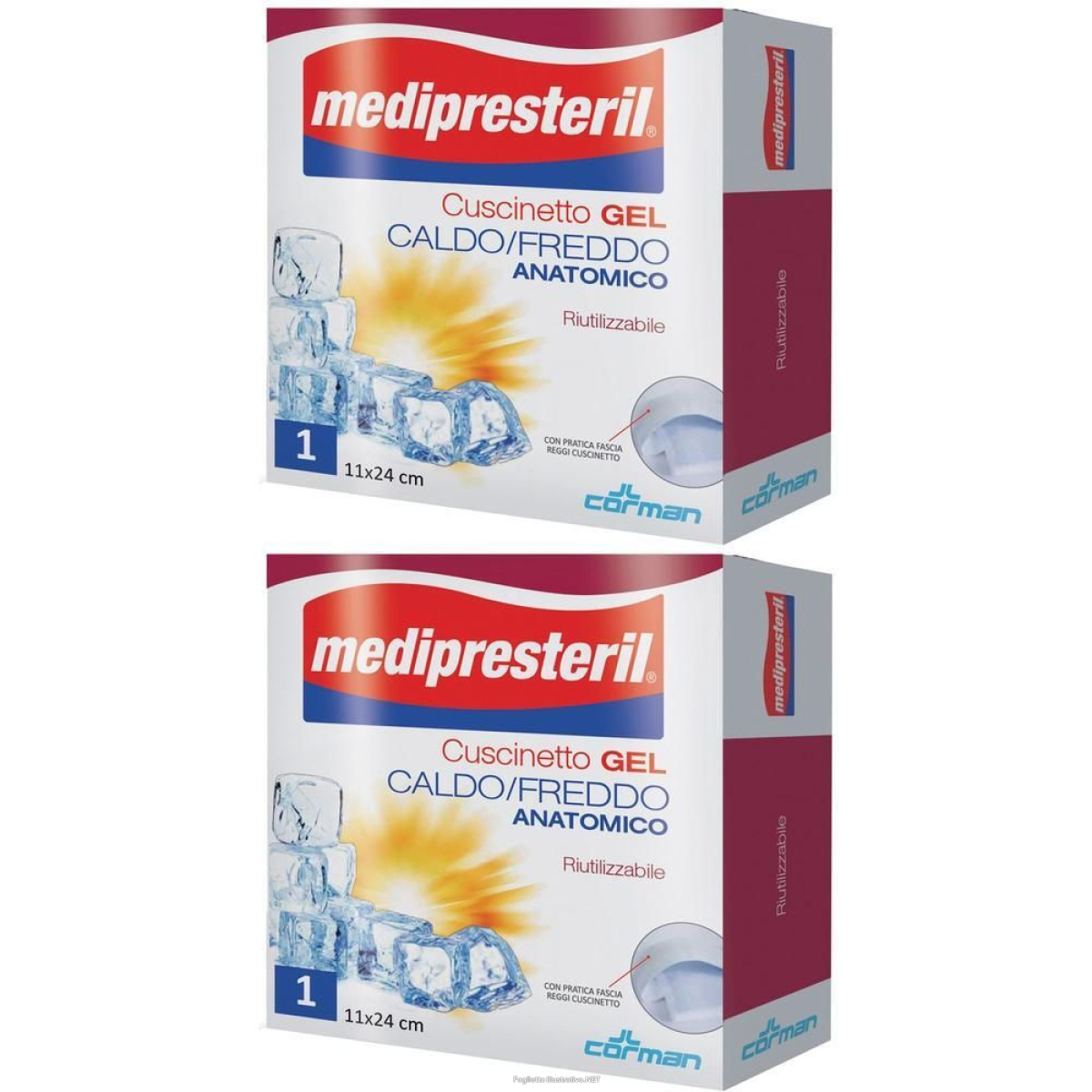 Cerca Offerte di medipresteril cuscinetto anatomico gel caldo/freddo 2x1 pz cerotto e acquista online