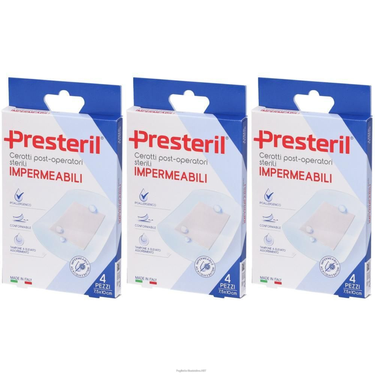 Cerca Offerte di medipresteril medicazione post operatoria impermeabile 7,5 x 10 cm 3x4 e acquista online