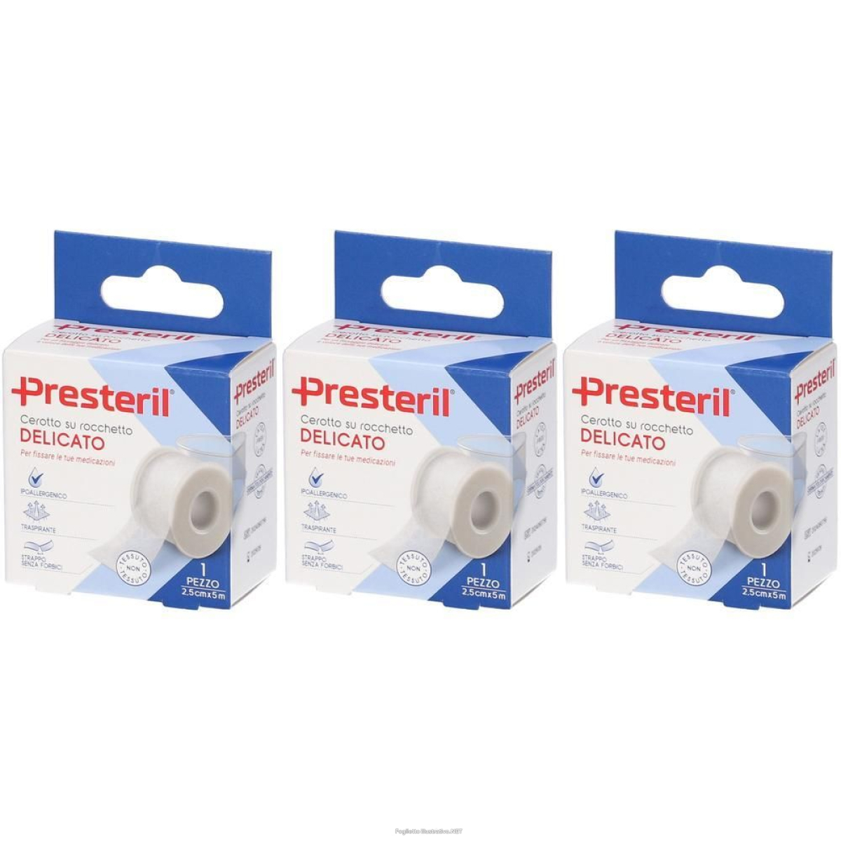 Cerca Offerte di medipresteril® rocchetto in tnt delicato 2,5 cm x 5 m 3x1 pz cerotto e acquista online