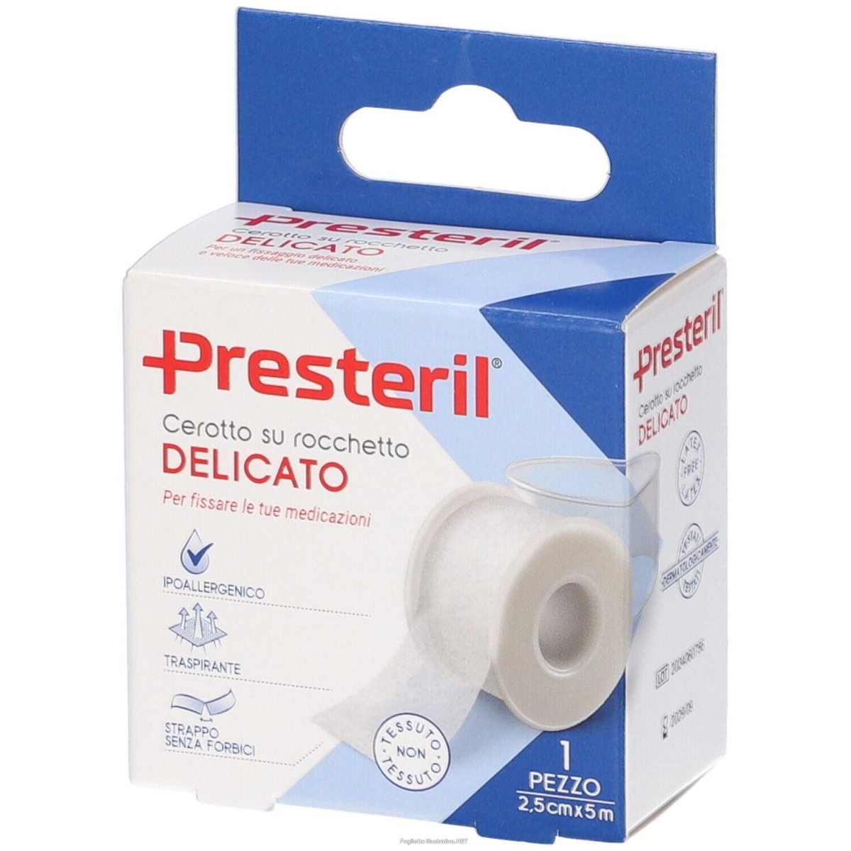 Cerca Offerte di medipresteril® rocchetto in tnt delicato 2,5 cm x 5 m 4x1 pz cerotto e acquista online
