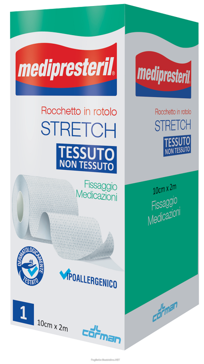 Cerca Offerte di medipresteril rocchetto rotolo stretch tessuto non tessuto 10 cm x 200 cm e acquista online