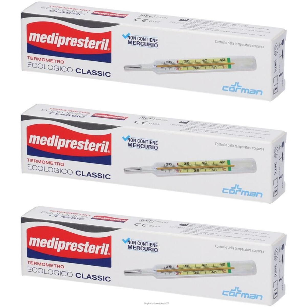 Cerca Offerte di medipresteril termometro ecologico classic 3x1 st e acquista online