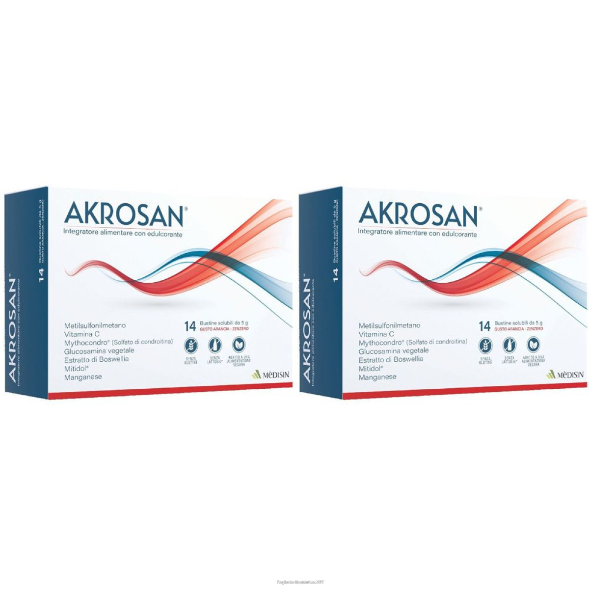 Cerca Offerte di mèdisin akrosan® set da 2 2x70 g polvere per soluzione orale e acquista online