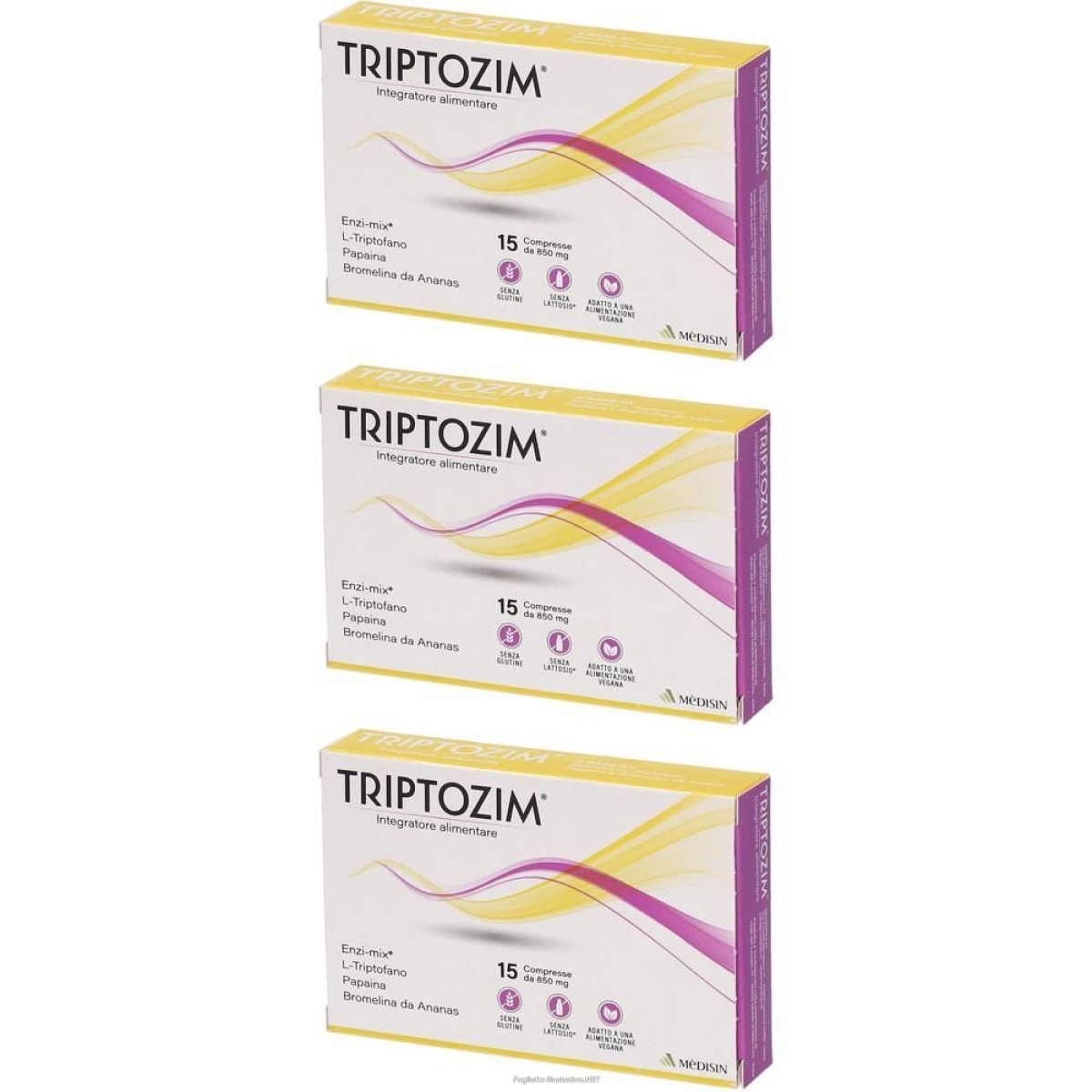 Cerca Offerte di mèdisin triptozim 3x15 pz compresse e acquista online