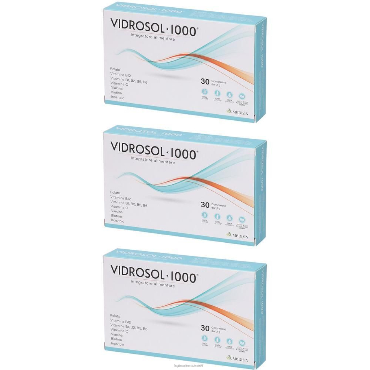 Cerca Offerte di medisin vidrosol 1000 3x33 g compresse e acquista online