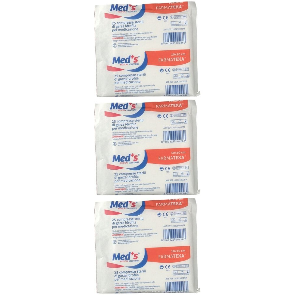 Cerca Offerte di meds® garza 10x10cm 25pz 3x25 pz e acquista online