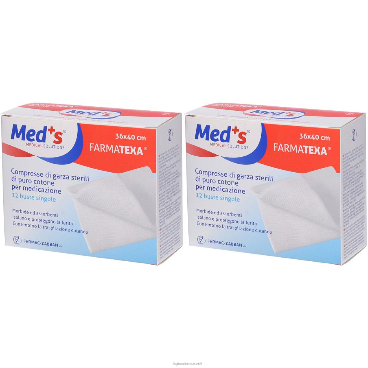 Cerca Offerte di meds® garza sterili 36 x 40 cm set da 2 2x12 pz e acquista online