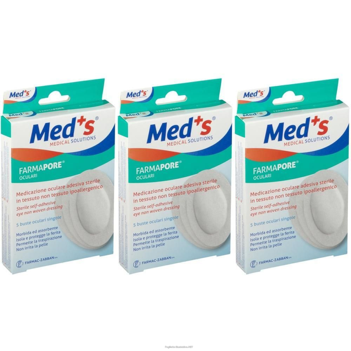 Cerca Offerte di meds® medicazione oculare 3x5 pz cerotto e acquista online