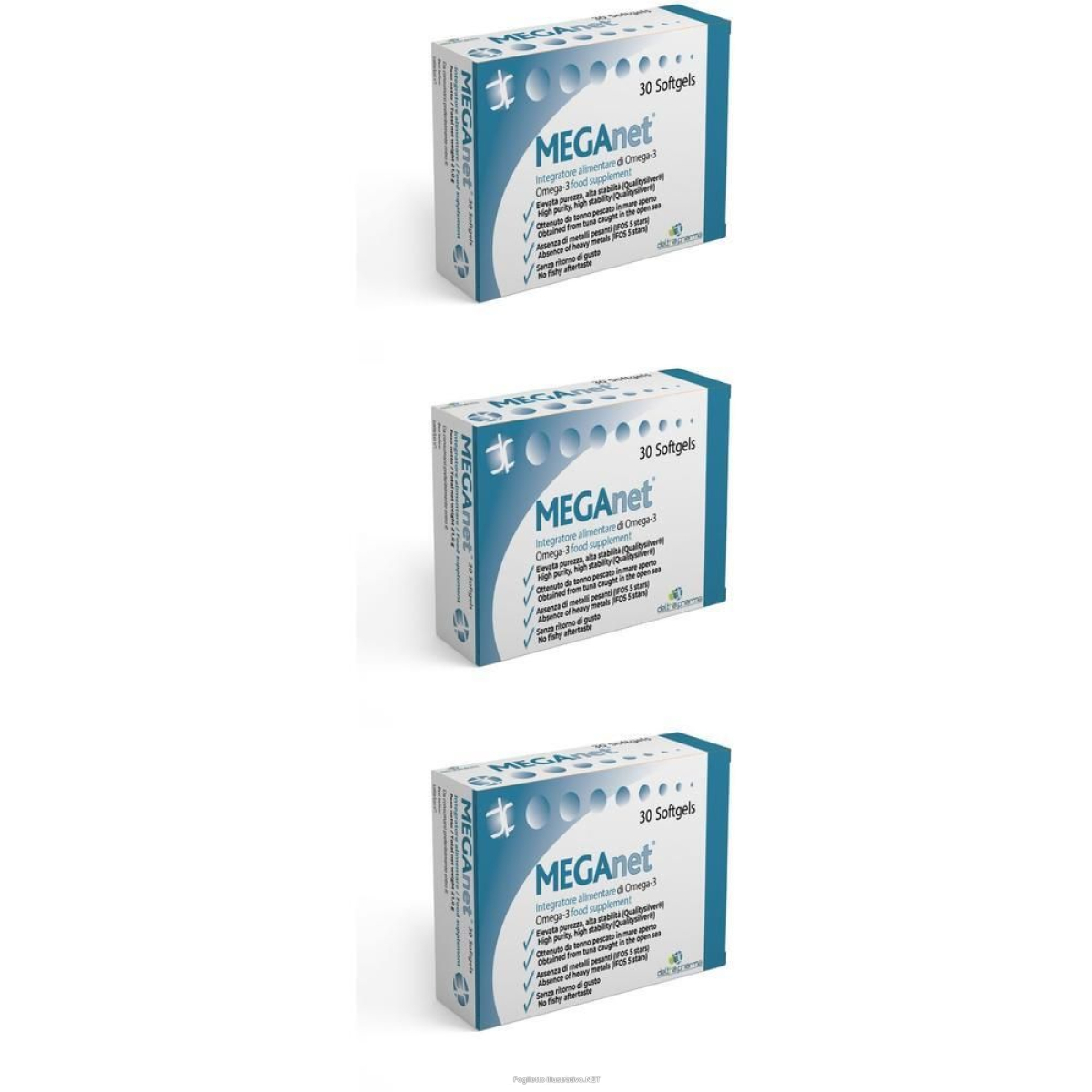 Cerca Offerte di meganet 30 softgels integratore di omega-3 3x30 pz capsule e acquista online