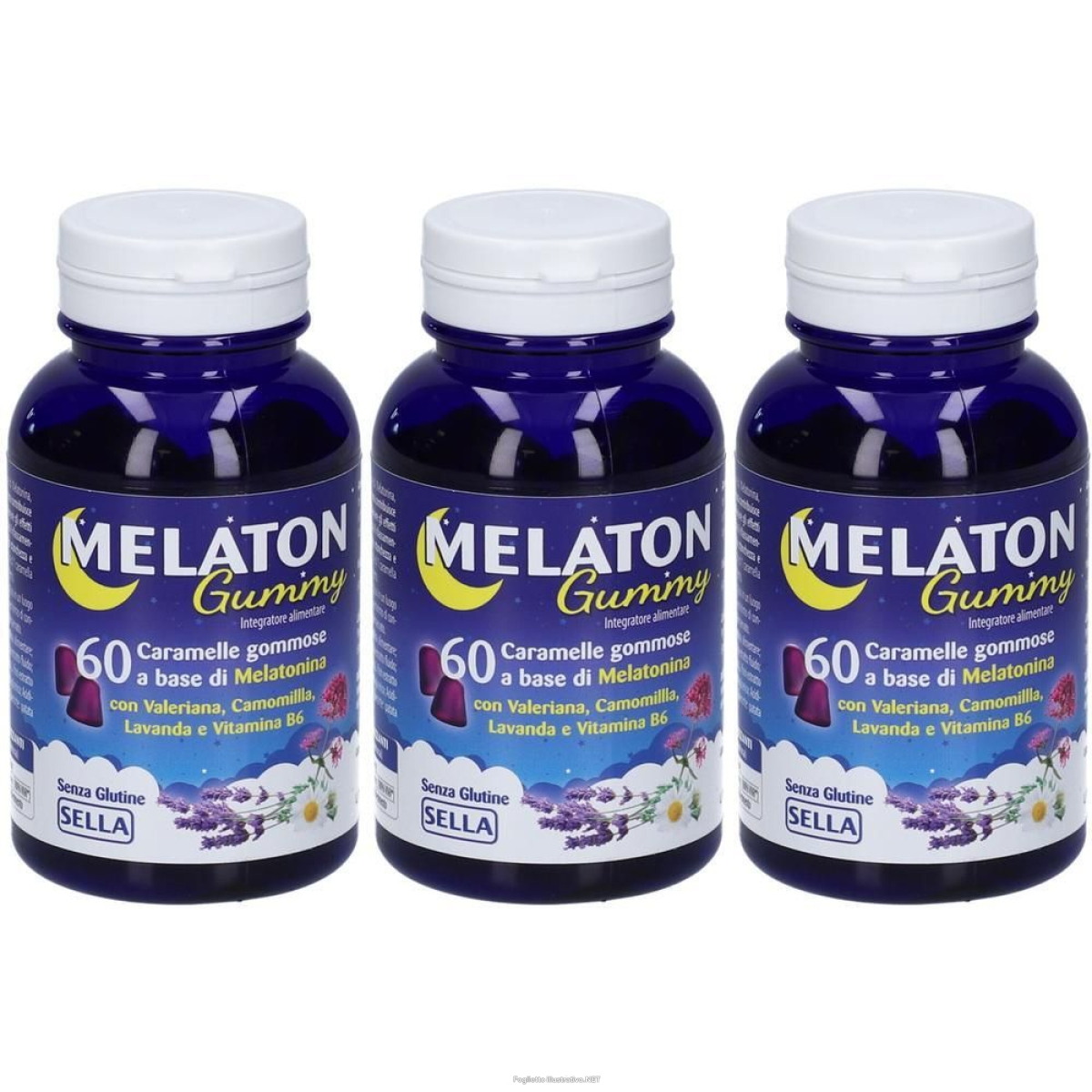 Cerca Offerte di melaton gummy carmelle gommose con melatonina 3x132 g caramelle e acquista online