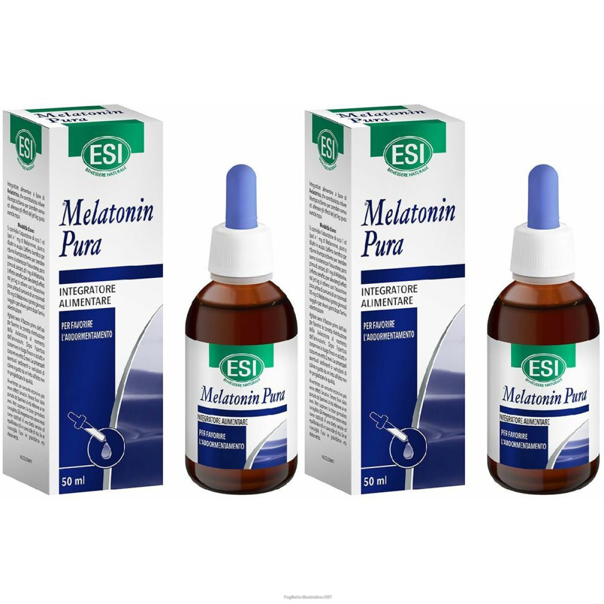 Cerca Offerte di melatonin® pura set da 2 2x50 ml gocce e acquista online