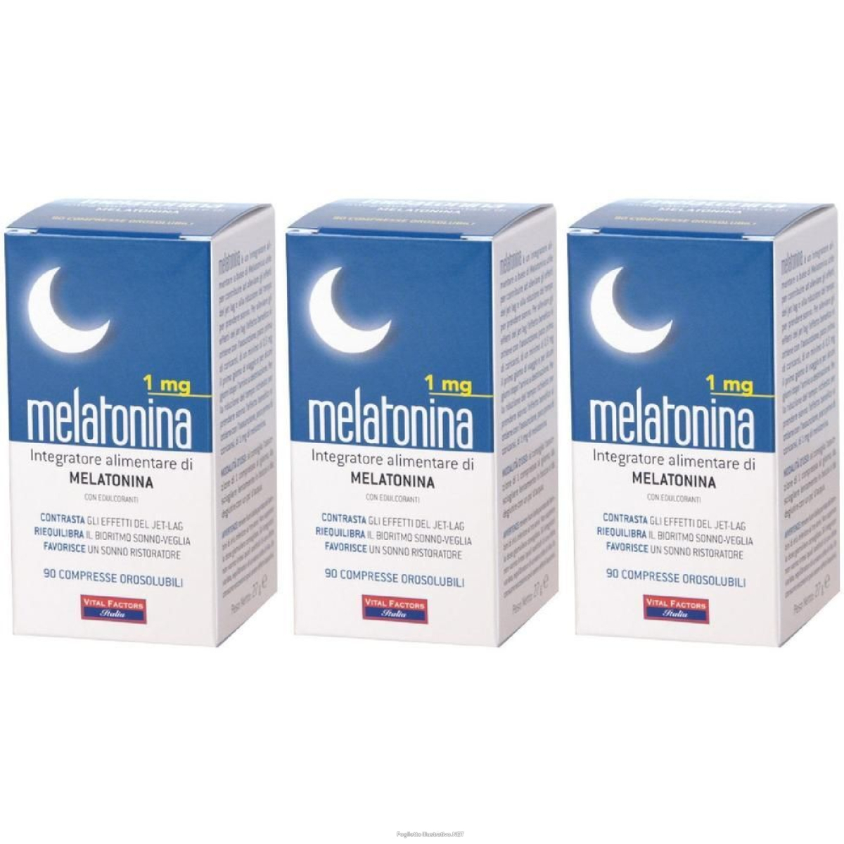Cerca Offerte di melatonina 1 mg 90 compresse orosolubili 3x27 g e acquista online