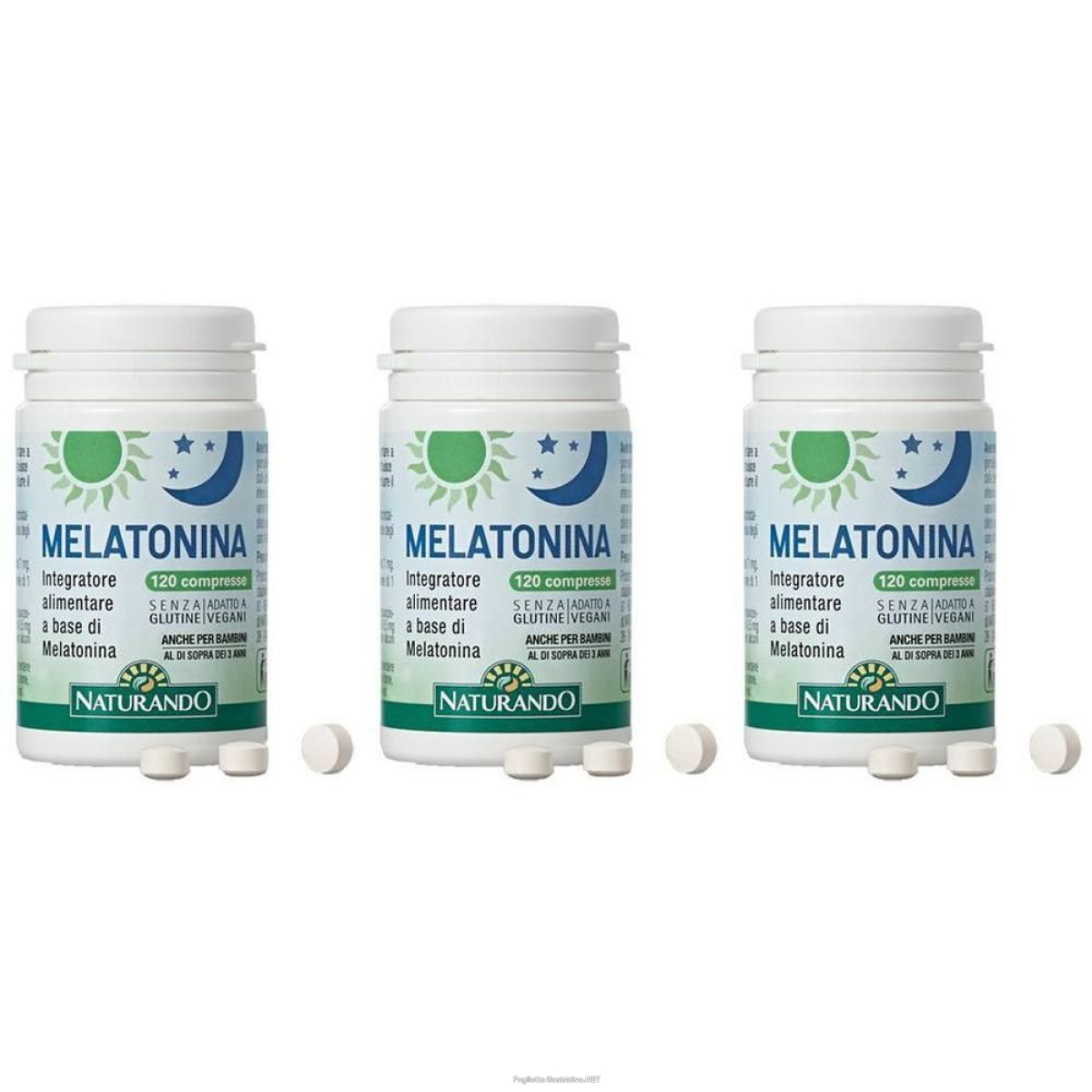 Cerca Offerte di melatonina 120 compresse 3x24 g e acquista online