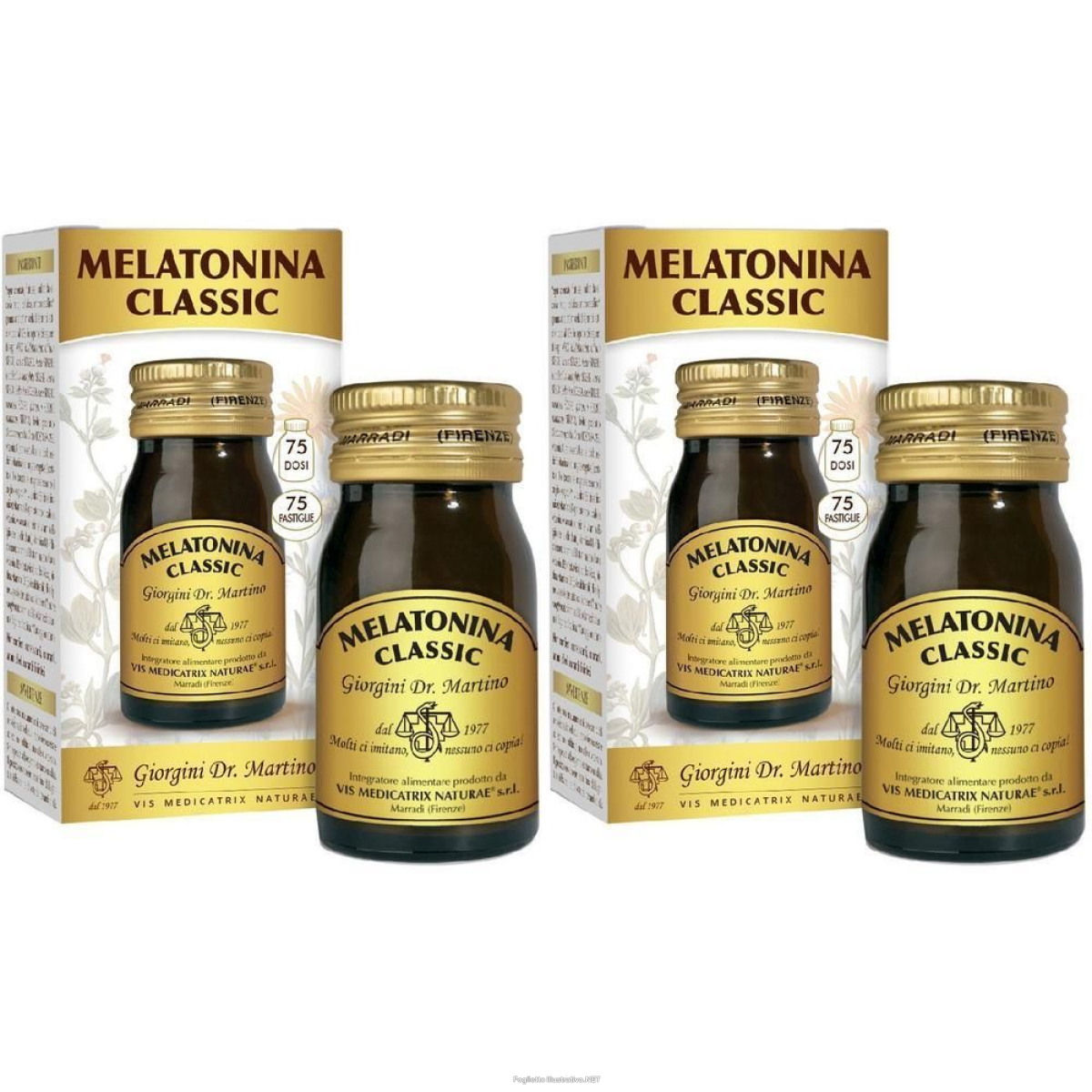 Cerca Offerte di melatonina classic 75 pastiglie 2x30 g e acquista online