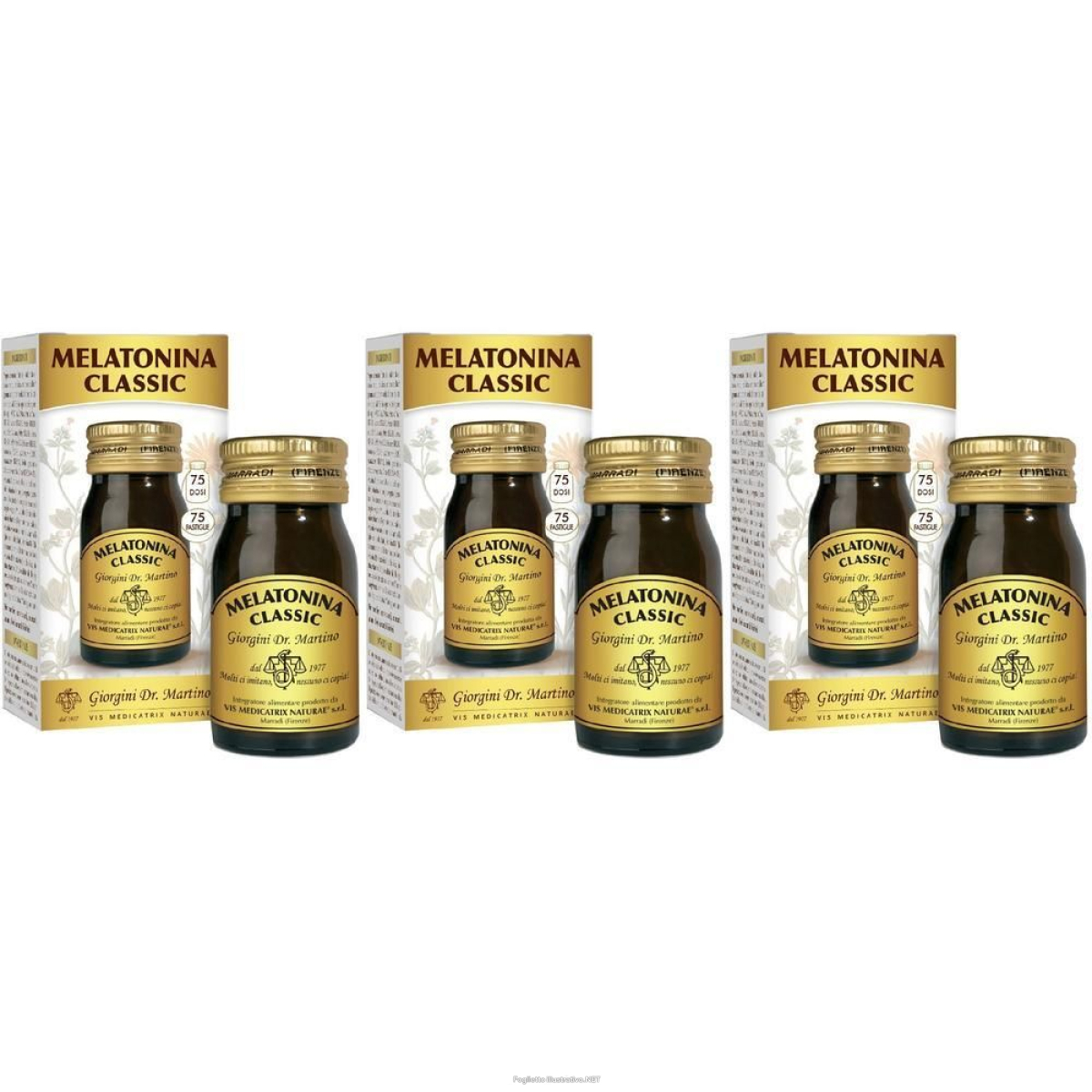 Cerca Offerte di melatonina classic 75 pastiglie 3x30 g e acquista online