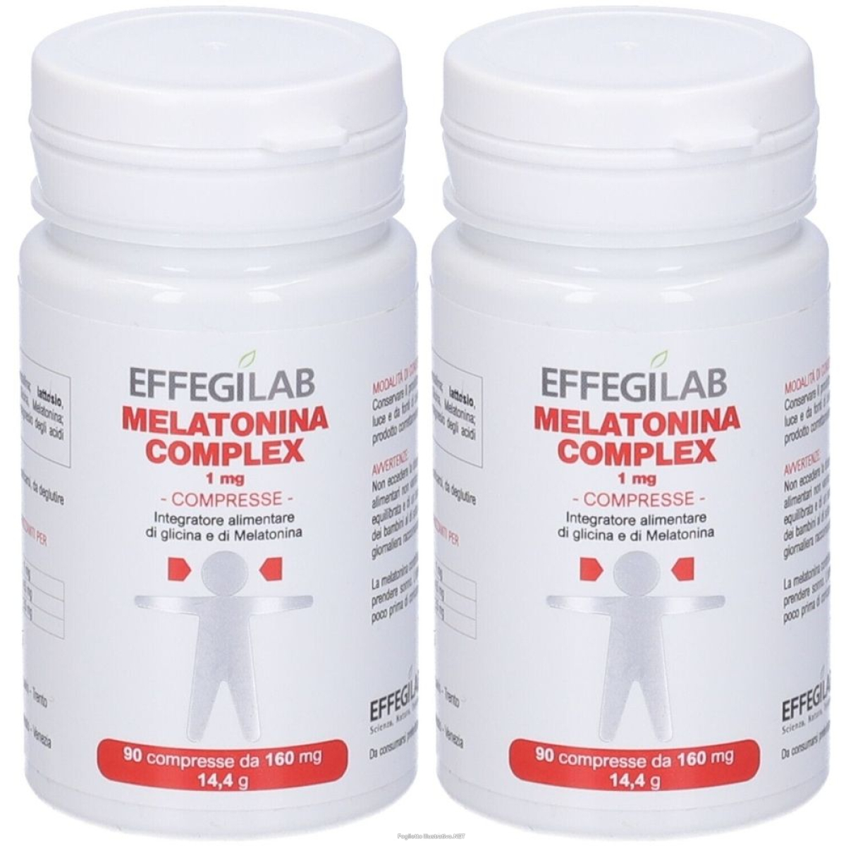 Cerca Offerte di melatonina complex set da 2 2x14,4 g compresse e acquista online