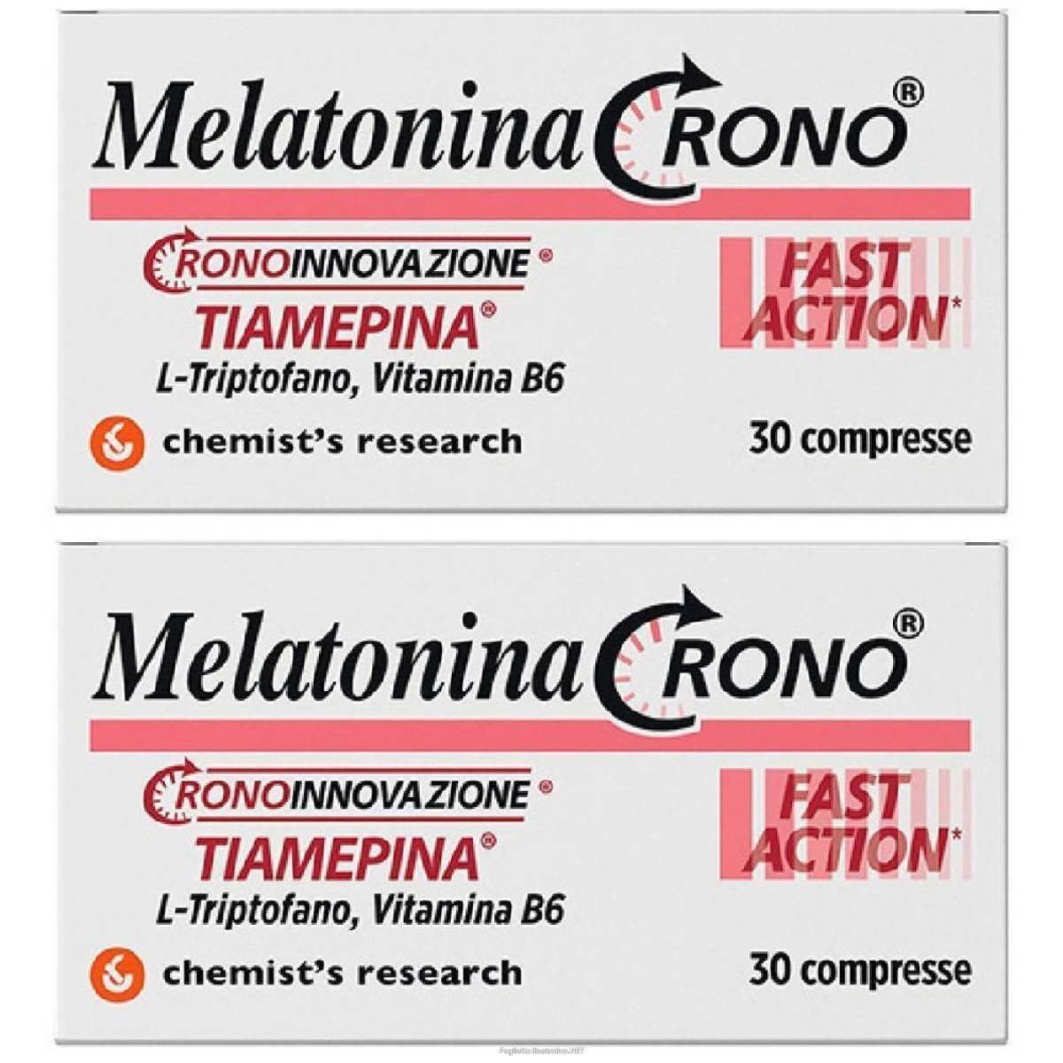 Cerca Offerte di melatonina crono® fast action 2x30 pz compresse e acquista online